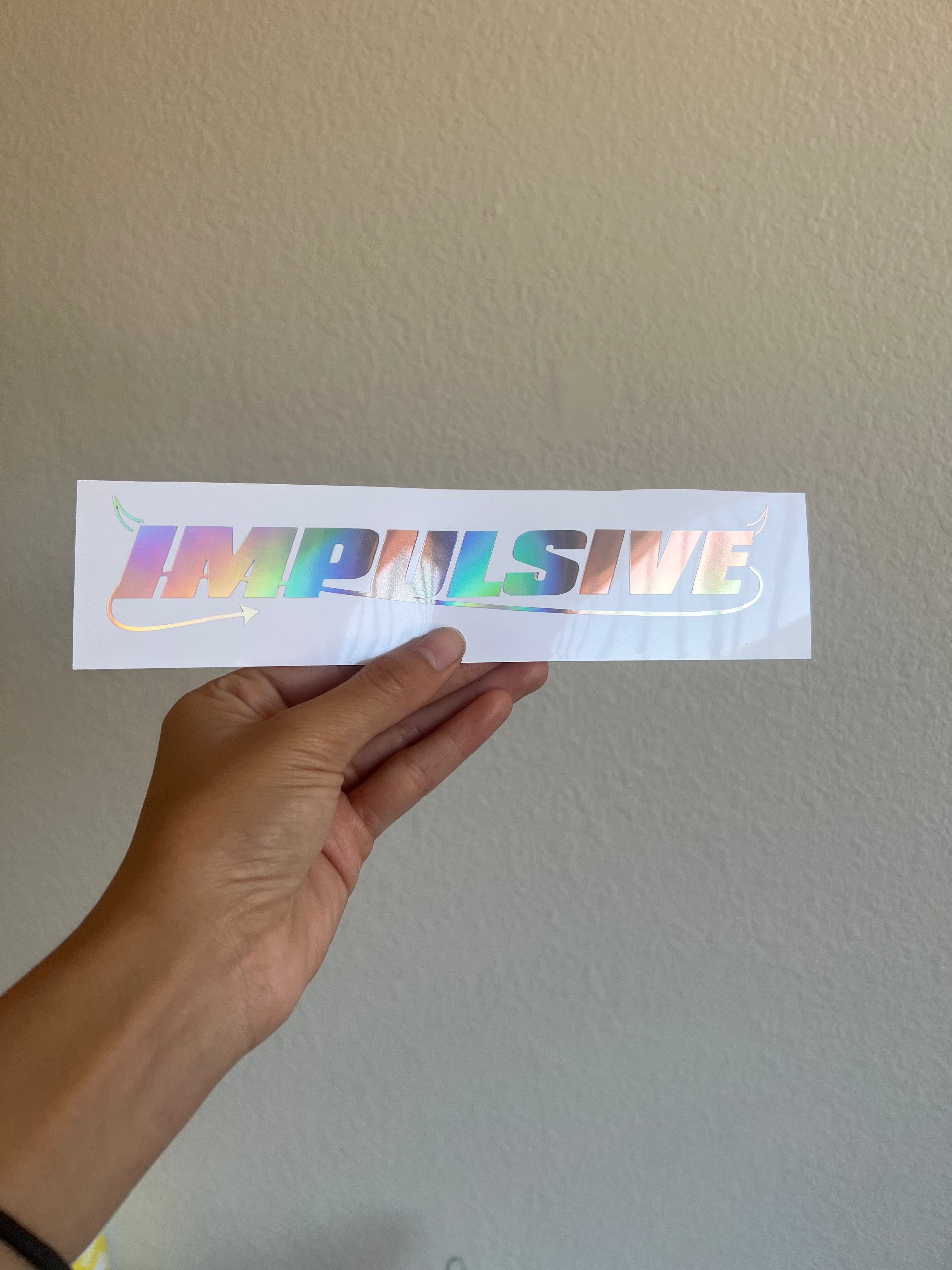 Impulsive 8” Decal