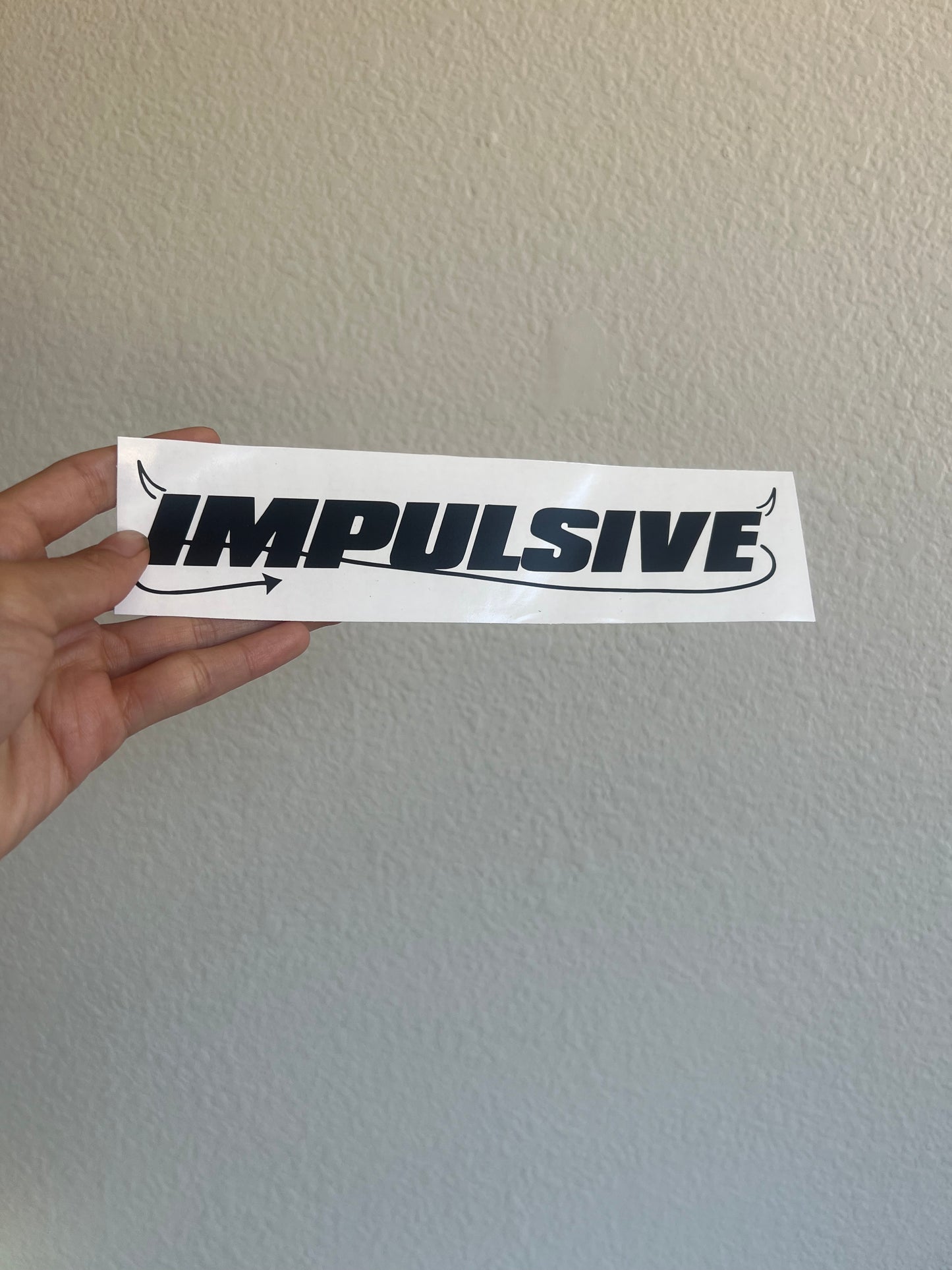Impulsive 8” Decal