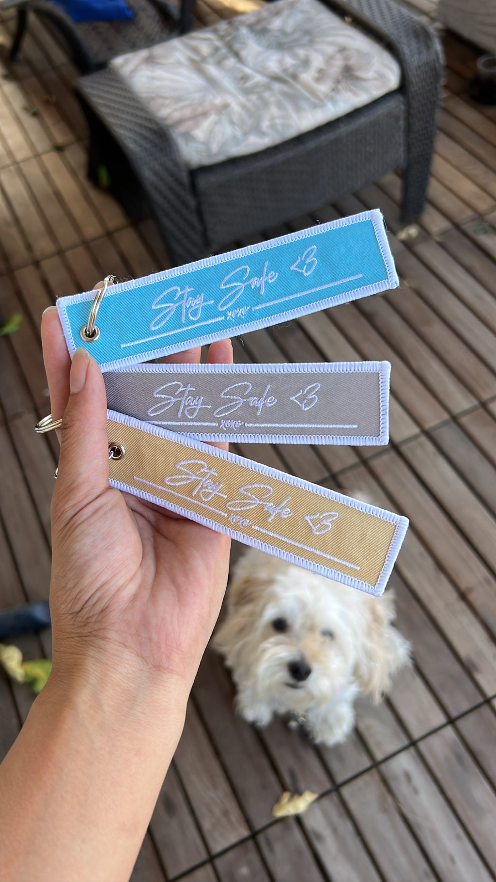 Stay Safe Jet Tags
