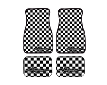 Load image into Gallery viewer, Checkered Floor Mats - WHITE / PREORDER
