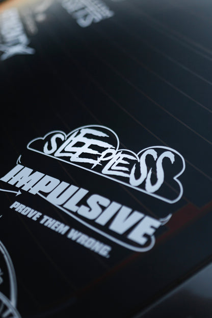 Sleepless Decal