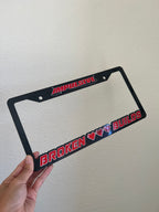 Broken Builds License Plate Frame