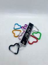 Load image into Gallery viewer, Heart Carabiner Key Chain
